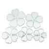 5pcs Carbon Steel, Metal Embossing Stencils Sliver Flower Wedding Cutting Dies  DIY Craft Album