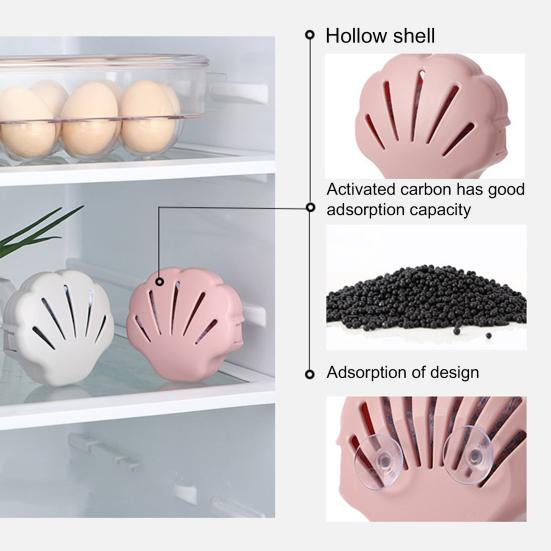 Дезодорант с активированным углем на присоске для холодильника, очиститель воздуха, средство для удаления запахов, товары для продажи