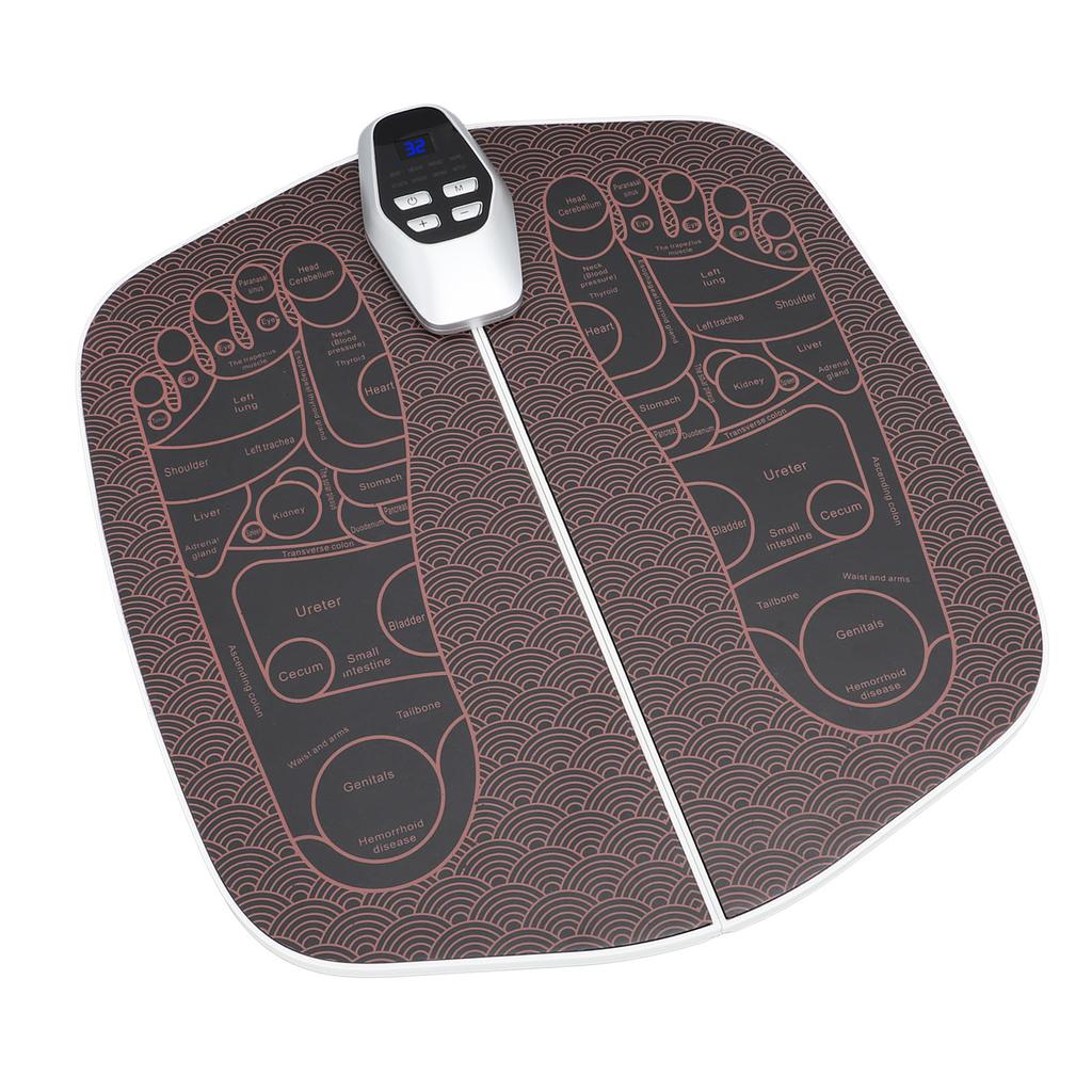 Микротоковый массажер для ног, 8 режимов, 32 передачи, стимуляция мышц, релаксация, USB аккумуляторная батарея для ног 