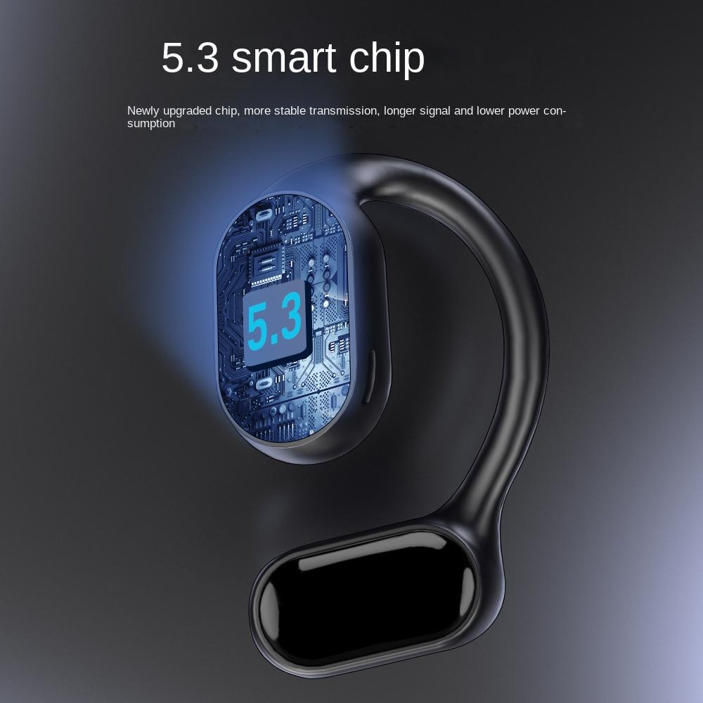 Новая подвесная Bluetooth-гарнитура ушного типа не входит в ухо, беспроводные спортивные наушники с открытой костной проводимостью