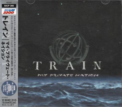 CD TRAIN Моя частная нация SICP366 SONY 2003 Япония ObiRock Б/у