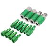 4Pcs Universal Air Coupler and 10Pcs I M Plug Kit Aluminum Alloy 1 4in NPT ARO Air Hose Fittings Set