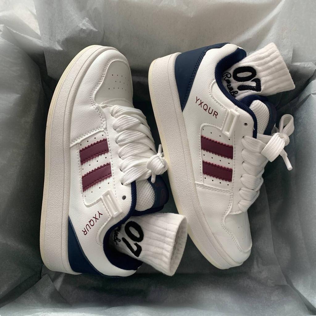 Нишевые ретро осенне-зимние универсальные туфли-хлебцы, новые дышащие модные парные спортивные туфли для женщин