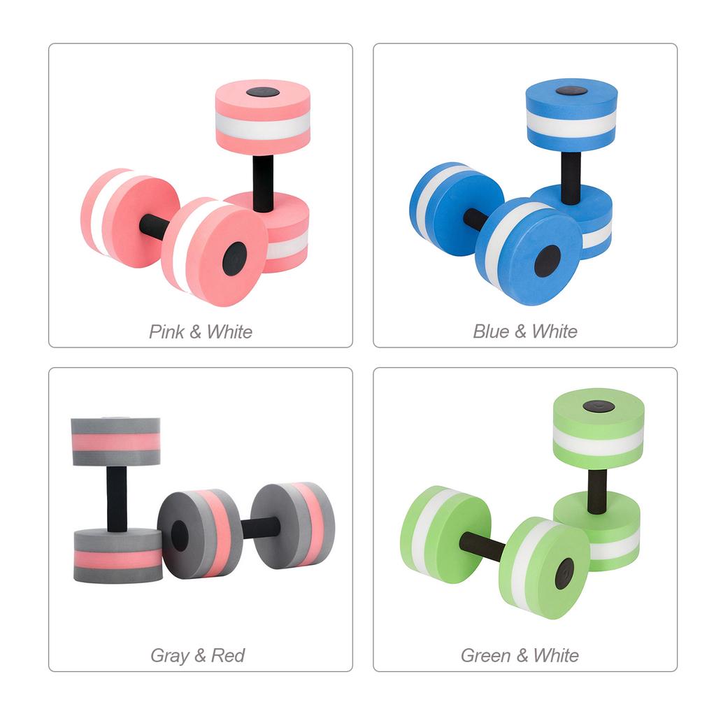 2 шт. гантели для водных упражнений, сопротивление для бассейна, водные штанги, водные фитнес-тренировки, упражнения для рук