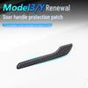 «Наклейки на дверные ручки из углеродного волокна для Tesla Model 3/Y — наружное украшение»