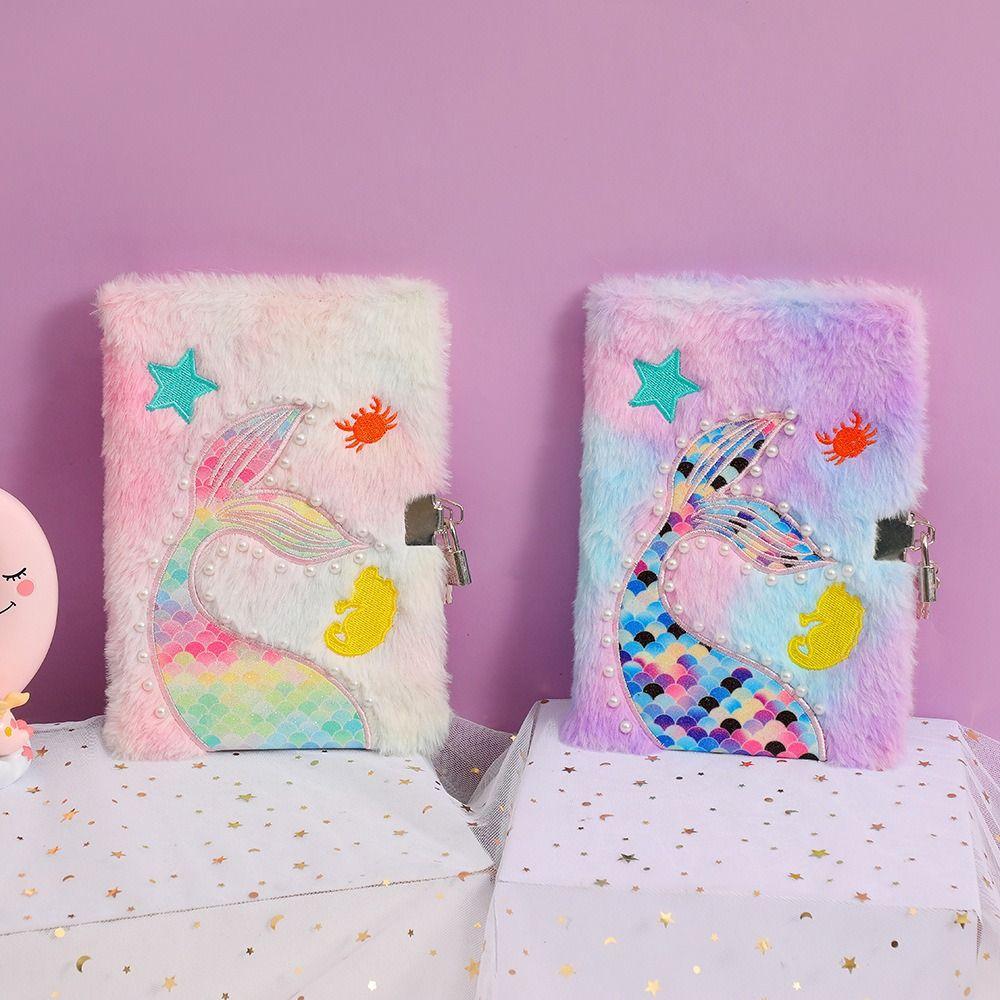 Ежедневник Fish Tail Furry Notepad Дневник Блокнот A5 Kawaii Книги Офис Школа