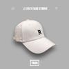 Plum hat women's spring summer versatile ins baseball cap trendy fashion sunscreen patch R letter cap