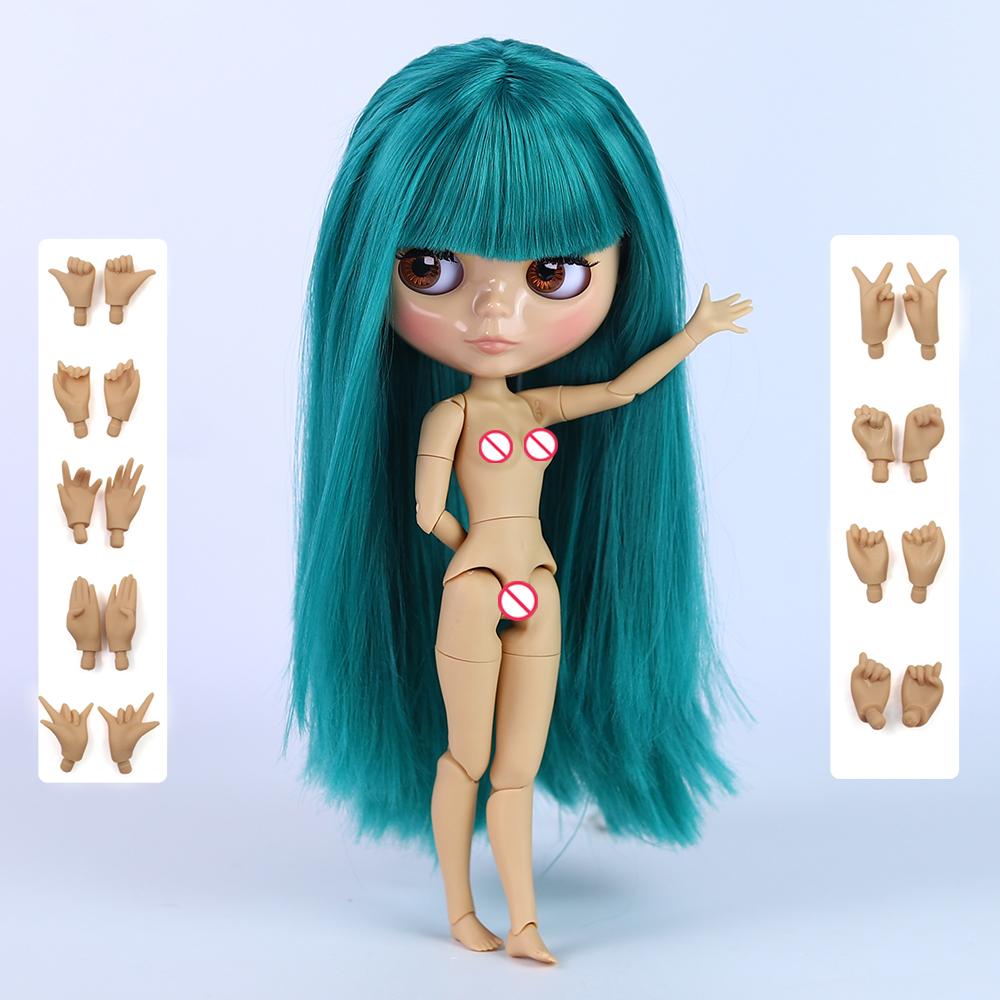ICY DBS Кукла Блайз Шарнирное тело 30 см BJD Игрушка Белое глянцевое лицо и матовое лицо с дополнительными руками AB и панелью 1/6 DIY Модная кукла
