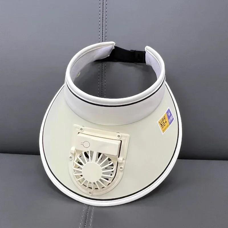 Кепка с охлаждающим вентилятором, дышащая, с USB-подзарядкой, кепка с козырьком от солнца и вентилятором для мужчин, женщин, девушек, мальчиков, для спорта, рыбалки, путешествий