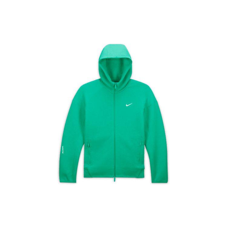 Nike Толстовка с капюшоном X NOCTA Tech Fleece Full Zip Stadium Green Unisex, верхняя одежда FD8453-324