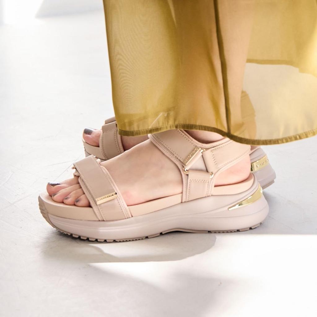 HIMIKO/Himiko/Metal Parts Sports Sandals/657201 Beige SS