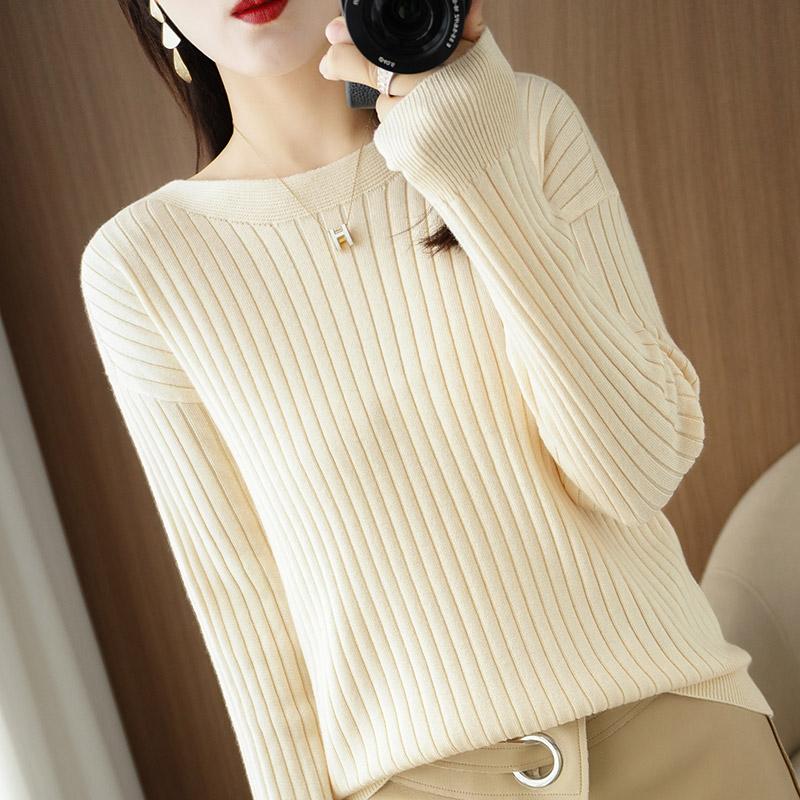 Женский свитер СОВРЕМЕННЫЙ НОВЫЙ зимний вязаный пуловер SAGA, осенние мягкие теплые шерстяные свитера, вязаные топы с длинными рукавами