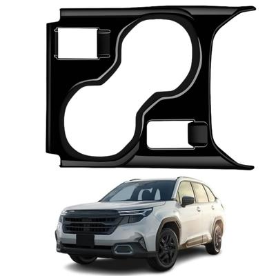 Панель держателя напитков на центральной консоли EopTatoo для нового Forester серии SL, Индивидуальная панель интерьера (Фортепианный черный)