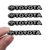 Car zz91 Styling 3D Aluminum Speaker Audio Stickers Badge Emblem Decal For Toyota Chr Camry Corolla Prius Rav4 Yaris Avensis Auris