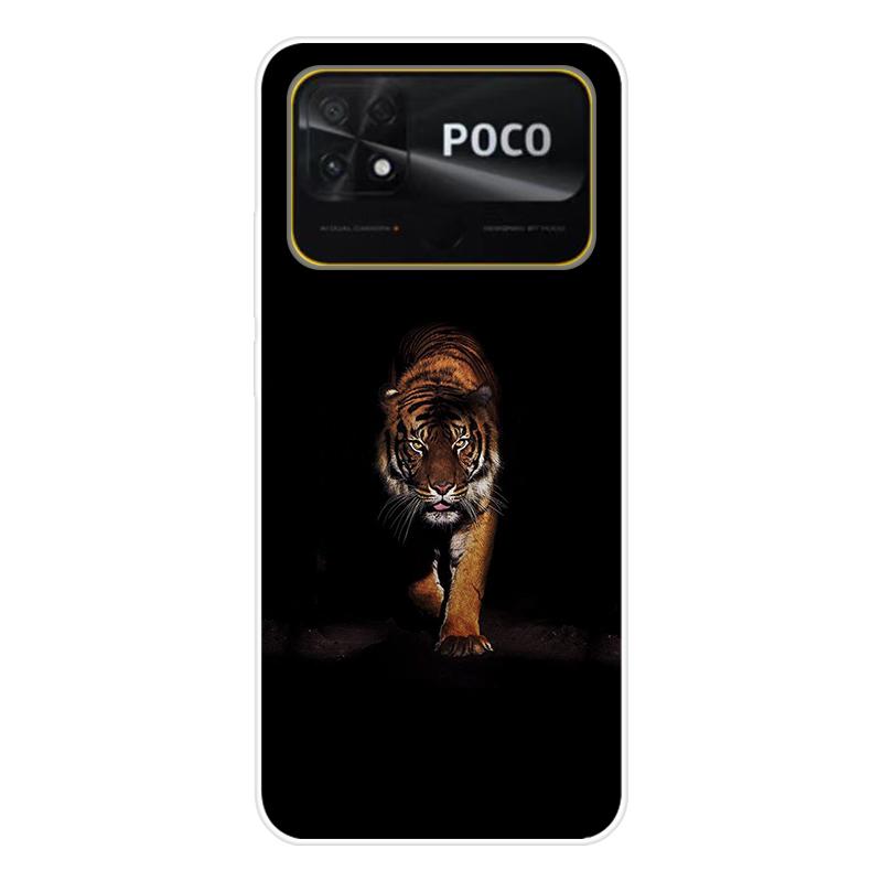 Для Xiaomi Poco C40 C 40 Чехол Мягкая силиконовая задняя крышка Мультяшный чехол для телефона Разнообразие