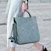 Genuine Cow Leather Women Large Tote Bag Camellia Pattern New Fashion Multiway Shoulder Crossbody Handbag