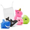 Yekko Mom LED Bath Water Toy Friends 5 Types + Net Set, Jelly, 1 Set, Korean Bath Toys