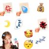 Прибыль.Расслабленные заколки, Стильные и милые зажимы для челки для детей, Забавные дизайны эмодзи, Хэллоуин, Костюмы плюшевых игрушек Ошинуи, Корейский стиль, Классический