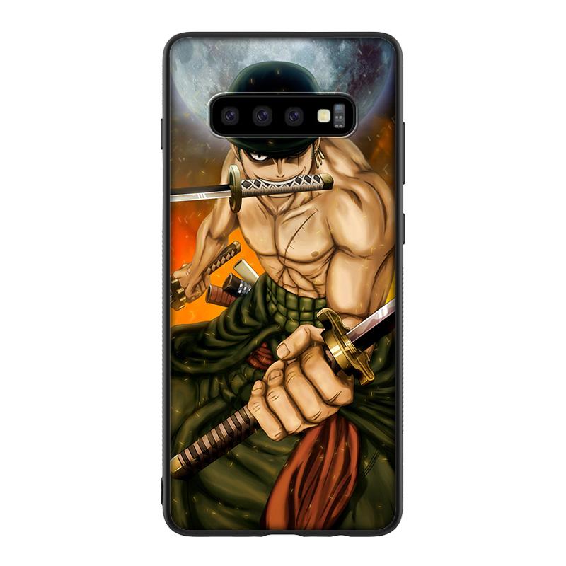 GX165 цельный силиконовый мягкий чехол Roronoa Zoro для Samsung S6 S7 Edge S8 S9 S10 S10E S20 Fe S21 S21s S30 Ultra Plus Lite