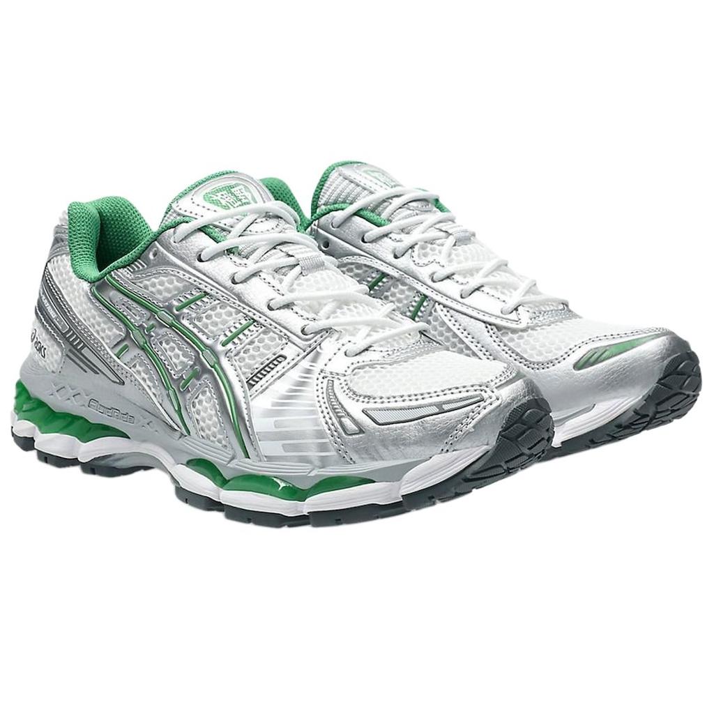 Asics Кроссовки унисекс Gel Kayano 12.1 Серебристо-зеленые 1203A759-100