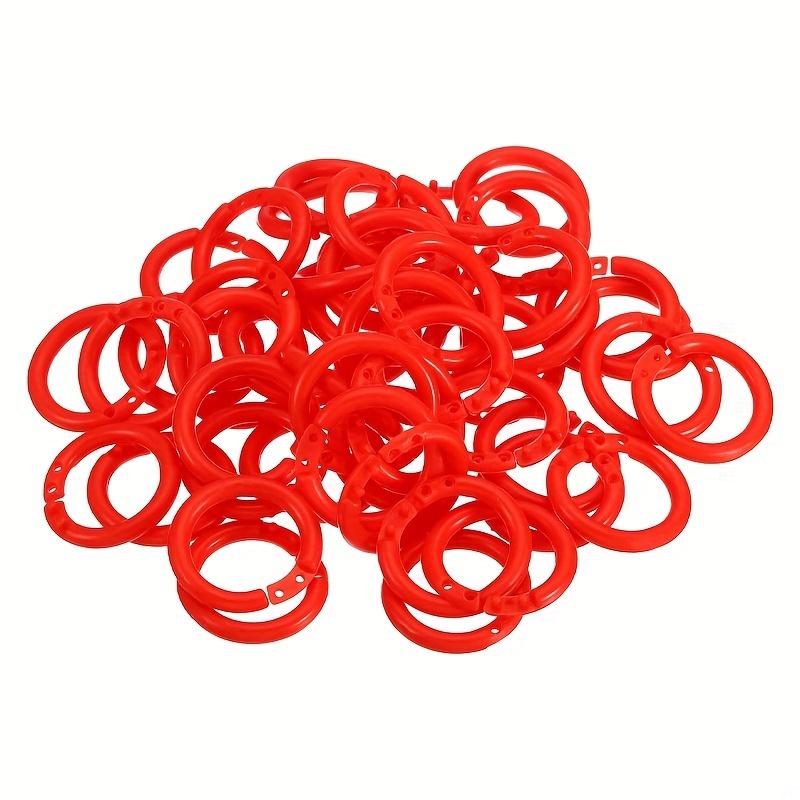 10/25 шт., пластиковое кольцо-переплет для книги, скрапбукинга, фотоальбома, фотоальбома