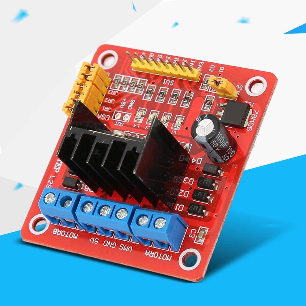 Dual H Bridge DC Motor Controller Board Motor Driver Controller Board Stepper Motor Application