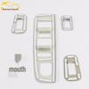 Borui Glass Switch Decorative Frame: Car Door Window Armrest Button Accessory for 17 Borui Models
