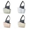 Storage Drain Basket Kitchen Caddy Sponge Drain Holder Adjustable Hanging Drain Basket Bag for Bathroom Organizer Accessories
