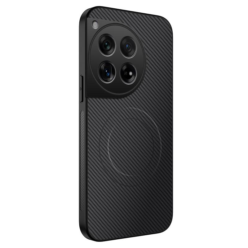 For One Plus 12 Hight End Black For Magsafe Magnetic Wireless Charge Case For One Plus 12 Lens Shockproof Cover For OnePlus 12
