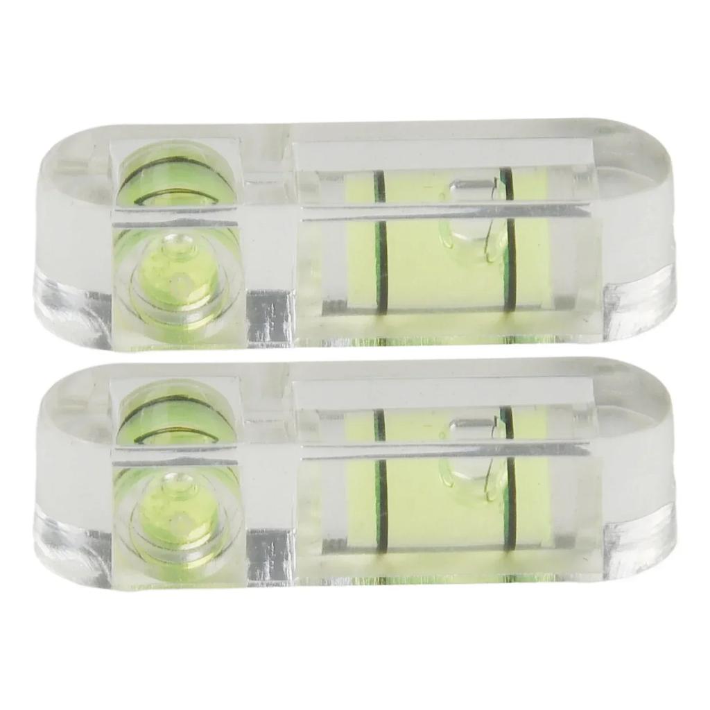 2Pcs Square MiniLevel High Precision Pan-Tilt Special Level Bubble Leveler Measuring Tilt Horizon Level Measuring Tools