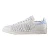 adidas Оригинальные кроссовки Stan Smith с нескользящей подошвой, низкие, женские, бело-синие, S82257