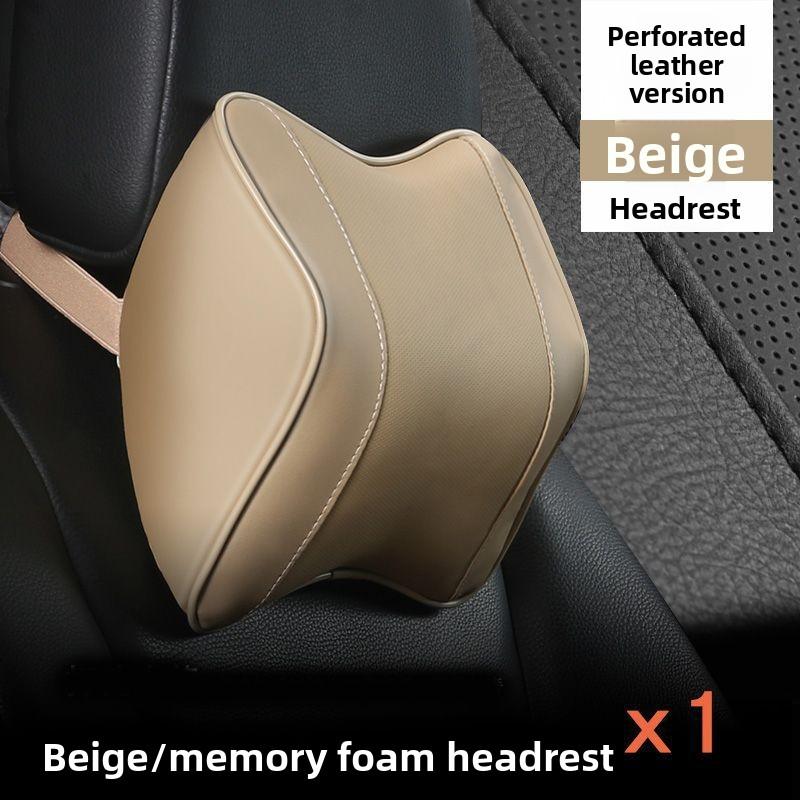 Подушка подголовника автомобиля, поясничная подушка, подушка для шеи из хлопка с памятью для автомобиля, сиденье автомобиля, автомобильная подушка, поддержка спины, удобная