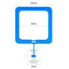 5Pcs Blue Aquarium Feeding Ring Fish Tank Floating Food Tray Feeder Square Circle Fish Feeder Accessory  Aquatic Pet Supplies