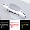 AABHF1 4Pcs Reflective Car Styling Wheel Rims Body Stickers Decoration For Chevrolet Onix Aveo Orlando Sail Malibu Camaro Colorado Volt