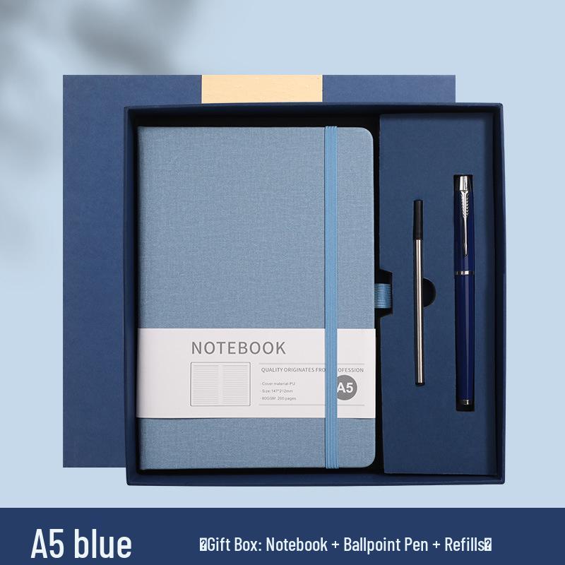 Высококачественный блокнот A5 с индивидуальным дизайном и резинкой для бизнеса и офиса