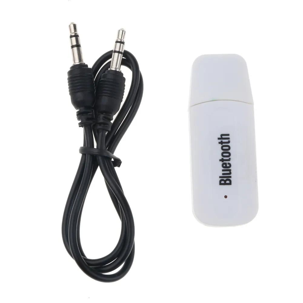Bluetooth-Compatible USB Receiver Adapter Music Single 3.5mm Aux Jack Wireless Audio Receiver Speaker Connector For Car Android