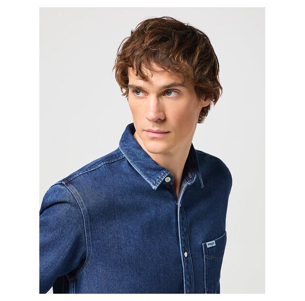 Рубашка Wrangler LS 1 PKT SHIRT