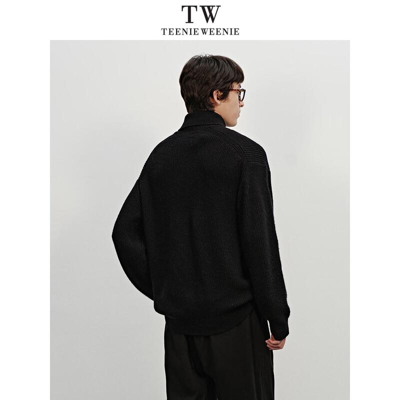 Teenie Weenie Men's Bear Logo Drop-Shoulder Sweater