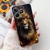 For Realme C51 C53 Phone Case Realme Note 50 Back Cover Soft Silicone Transparent TPU Bumper Funda Lion Cat Women Fashion Cases