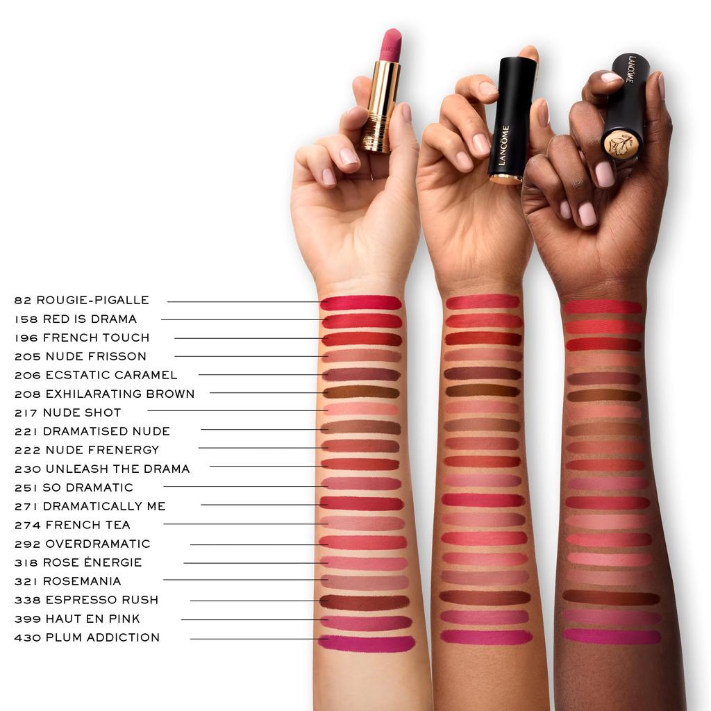 Rouge Drama Matte 274 French Tea Помада для губ Увлажняющая LANCÔME L'Apsolu 3,4 г