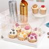 Transparent Cupcake Packaging Box with Handle