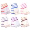 Striped Yarn-Dyed 100% Cotton Turkish Beach Towel with Tassels - Versatile Bath Towel & Sunscreen Shawl