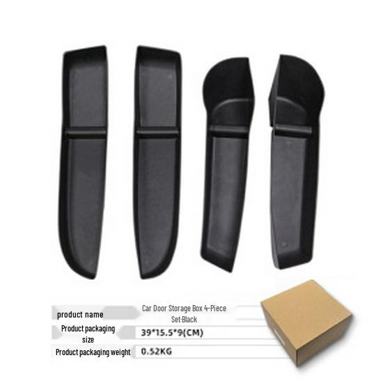 Tesla Model 3 Highland Набор из 4 водонепроницаемых органайзеров для хранения в дверях из TPE