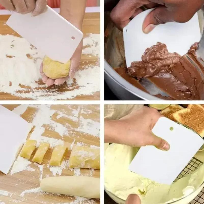 Многоцелевой резак для теста, чаша, скребок для хлеба, теста, помадки, торта, крема, лопатка, самодельные формочки для теста, скребки, кухонный набор для выпечки