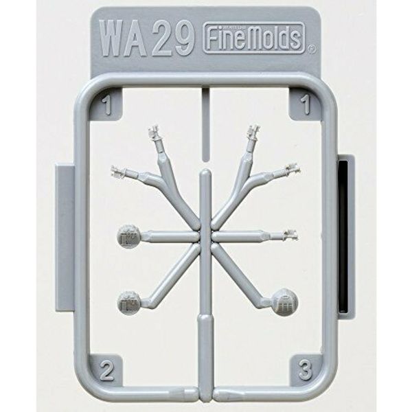 Fine Molds WA29 Machine Gun Fire Equipment Set Plastic Model Kit NEW from Japan