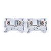 10Pcs Din Rail Terminal Blocks Pt-2.5 Push In Spring Screwless