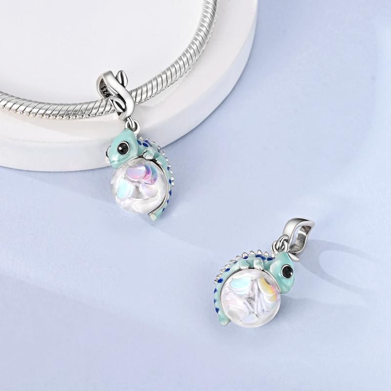 New Charms Pendant 925 Silver Sweet Bear Sun Moon Eyes Charms Beads Fit Bracelet Bangle Necklace For Women Jewelry Gift