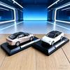 1:43 AION S Coupe Сплав Модель Автомобиля Литье под Давлением Металл Миниатюрный Масштаб Электромобили Новой Энергии Модель Автомобиля Симуляция Детская Игрушка Подарок