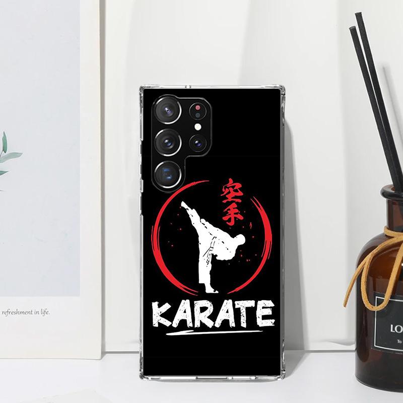 Oyama Kyokushin Karate Phone Case For Samsung Galaxy S25 S24 S23 S22 Ultra S21 FE S20 Plus S10 + S10E Art Fundas Back Cover S24