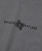EPISODE UNTITLED Match Colors Logo Print T-Shirt_Dark Gray